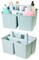 Enjoy Organizer | Shower Caddy Organizer with Handle, 3 Compartments, Portable Storage Bin for Bathroom, Dorm, Gym -Made In USA